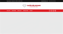 Desktop Screenshot of fatihdisdeposu.com